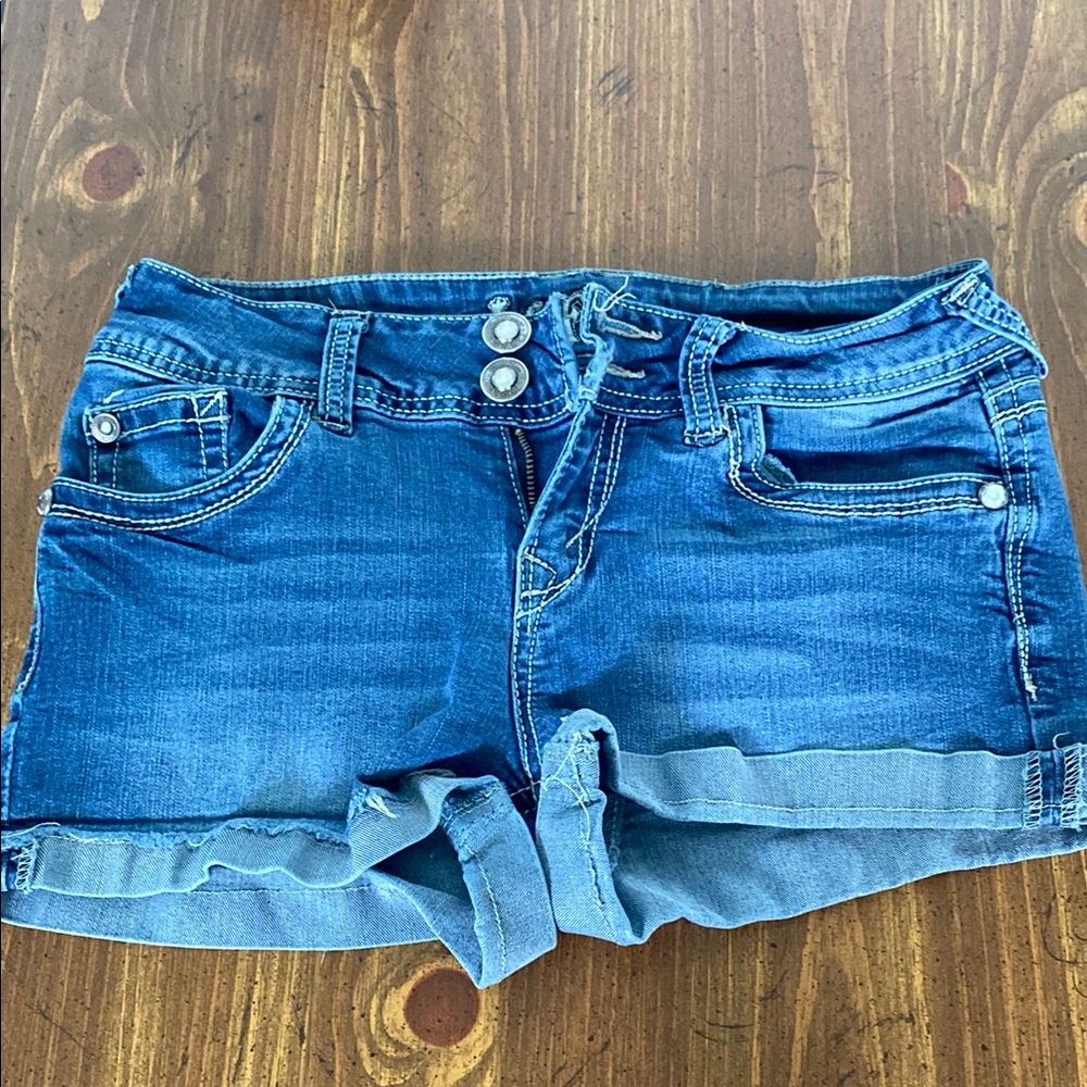 Denim Blue Women's Shorts